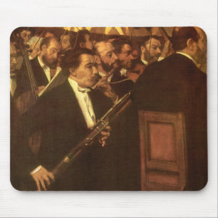 Tapis De Souris L'Orchestre de l'Opéra par Edgar Degas, Art Vintag