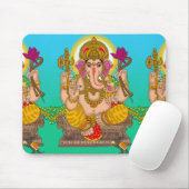 Tapis de souris Lord Ganesha (Avec souris)