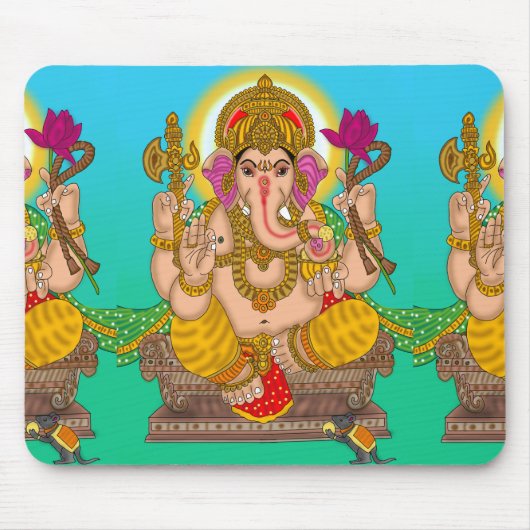 Tapis De Souris Lord Ganesha Mouse Pad (Devant)