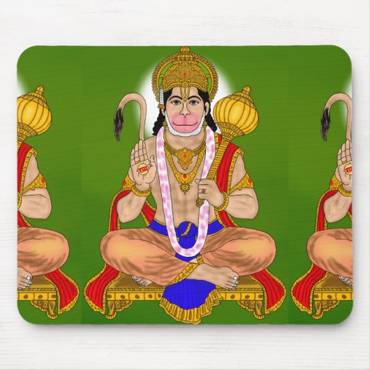 Tapis De Souris Lord Hanuman Mouse Pad (Devant)