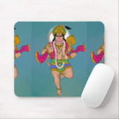 Tapis De Souris Lord Hanuman Mouse Pad (Avec souris)