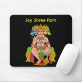 Tapis De Souris Lord Hanuman Pad | Hindu Devta Hanuman Spiri (Avec souris)