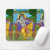 Tapis de souris Lord Krishna (Avec souris)