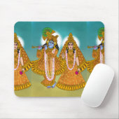 Tapis de souris Lord Krishna (Avec souris)