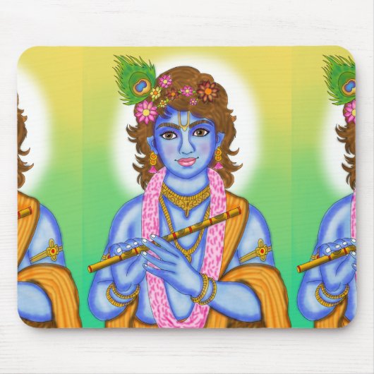 Tapis De Souris Lord Krishna Mouse Pad (Devant)