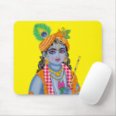 Tapis De Souris Lord Krishna Mouse Pad (Avec souris)