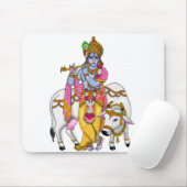 Tapis De Souris Lord Krishna Mousepad (Avec souris)