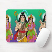 Tapis De Souris Lord Shiv-Parvati Mouse Pad (Avec souris)