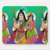 Tapis De Souris Lord Shiv-Parvati Mouse Pad (Devant)