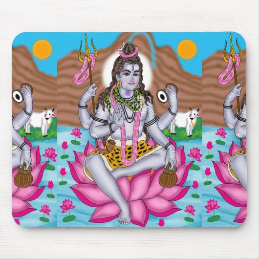 Tapis de souris Lord Shiva (Devant)