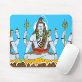 Tapis de souris Lord Shiva (Avec souris)