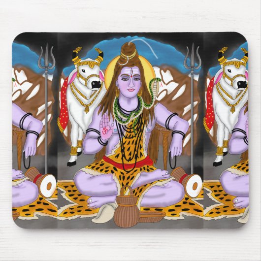 Tapis De Souris Lord Shiva Mouse Pad (Devant)