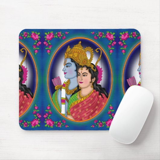 Tapis De Souris Lord SitaRam Mouse Pad (Avec souris)