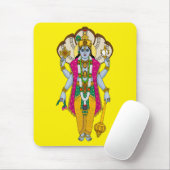 Tapis de souris Lord Vishnu (Avec souris)