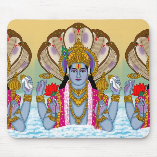 Tapis de souris Lord Vishnu (Devant)
