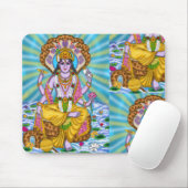 Tapis De Souris Lord Vishnu Pad (Avec souris)