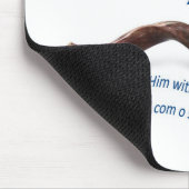 Tapis De Souris L'original bénissent du Shofar - 150:3 de psaumes (Coin)