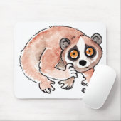 Tapis De Souris Loris lent Mousepad (Avec souris)