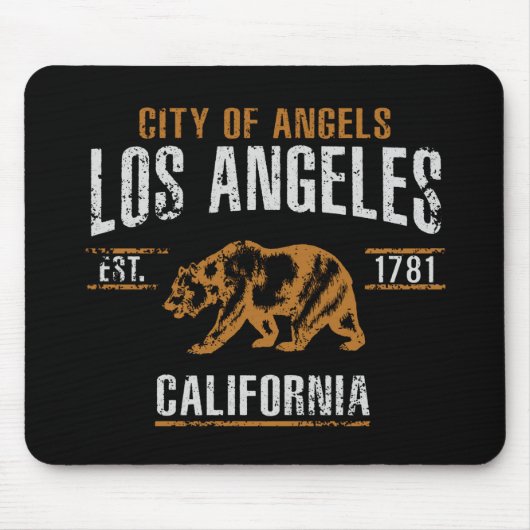Tapis De Souris Los Angeles (Devant)