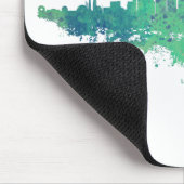 Tapis De Souris Los Angeles City Skyline - Mint Green (Coin)