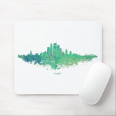 Tapis De Souris Los Angeles City Skyline - Mint Green (Avec souris)
