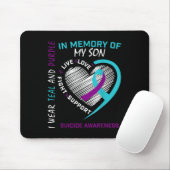 Tapis De Souris Loss Child In Memory Of My Son Suicide Awareness P (Avec souris)
