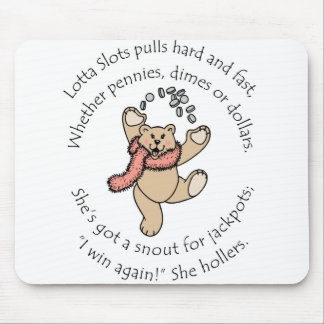 Tapis De Souris Lotta raine le nounours chanceux