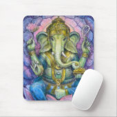 Tapis De Souris Lotus Ganesha Mousepad (Avec souris)