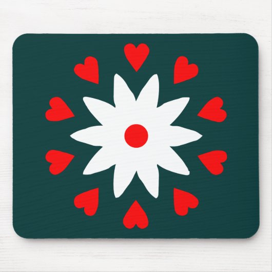 Tapis De Souris Lotus Heart (Devant)