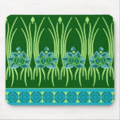 TAPIS DE SOURIS LOTUS NOUVEAU : SCÈNE DE VERT BLEU (Devant)