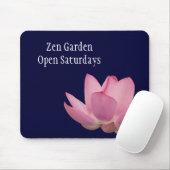 Tapis De Souris Lotus rose (Avec souris)