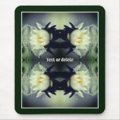 Tapis De Souris Lotus Water Lily Fleur Art Abstrait Personnalisé (Devant)