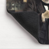 Tapis De Souris Louis Pasteur dans son laboratoire, 1885 (Coin)