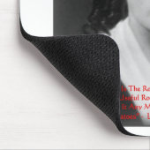 Tapis De Souris Louisa May Alcool "Mal D'Argent" Citation Cadeaux  (Coin)