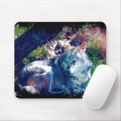 Tapis De Souris Loup (Avec souris)