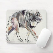 Tapis De Souris Loup (Avec souris)