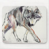 Tapis De Souris Loup (Devant)