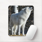 Tapis De Souris Loup arctique (Avec souris)