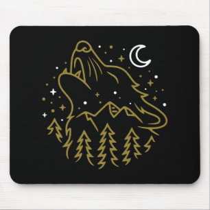 Tapis De Souris Loup celtique