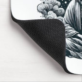 Tapis De Souris Loup conscient (Coin)