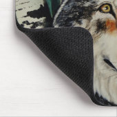 Tapis De Souris "Loup de bois" (Coin)