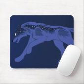 Tapis De Souris Loup de nuit (Avec souris)