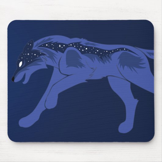 Tapis De Souris Loup de nuit (Devant)