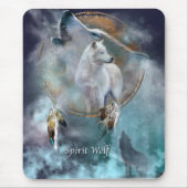 Tapis De Souris Loup d'esprit (Devant)