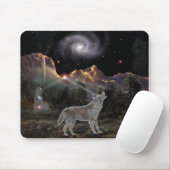 Tapis De Souris Loup d'étoile (Avec souris)