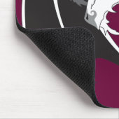 Tapis De Souris Loup et dragon Mousepad (Coin)