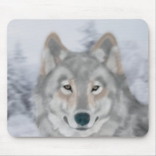 Tapis De Souris Loup (êtes vous mon ami ?) Mousepad