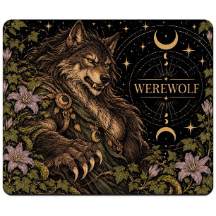 Tapis De Souris Loup-garou, Starlit Tarot Art