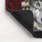 Tapis De Souris Loup Gris (Coin)