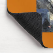 Tapis De Souris Loup gris Mousepad (Coin)
